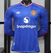 2627 Ma blue away long sleeve player version S-XXL